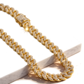 NOORÉ Gold Plated Curb Link Necklace Chain