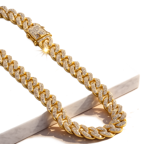 NOORÉ Gold Plated Curb Link Necklace Chain